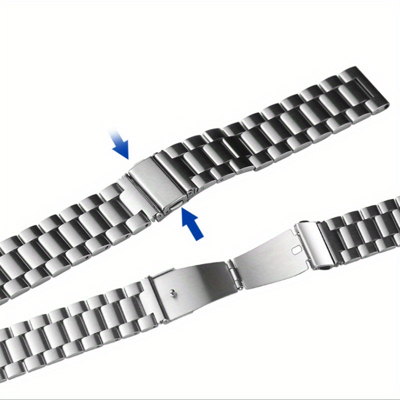 5.5mm Thick Solid Heavy Bracelet Stainless Steel Watch Strap Watch