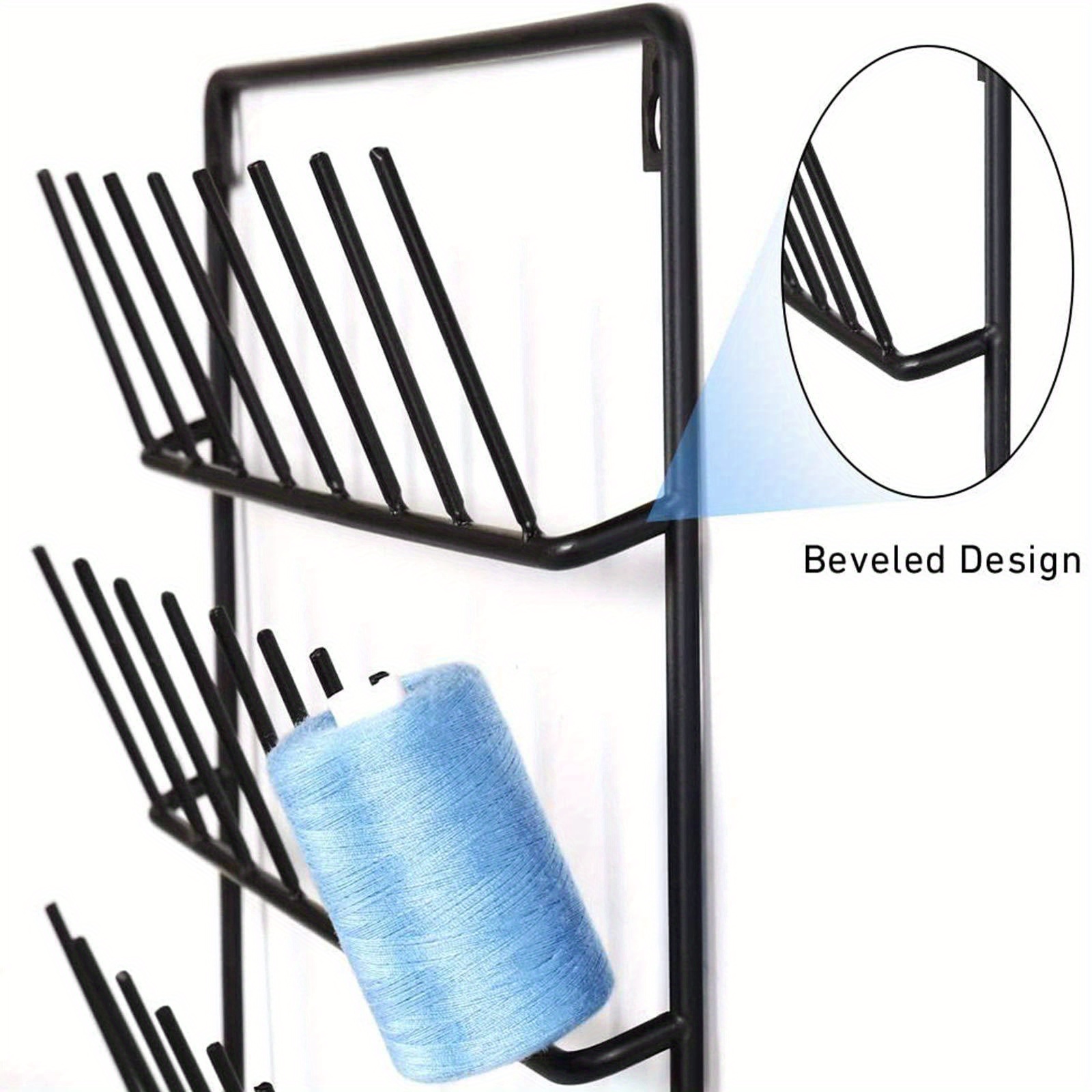 Wall mounted Metal Sewing Thread Holder Thread Rack Thread - Temu