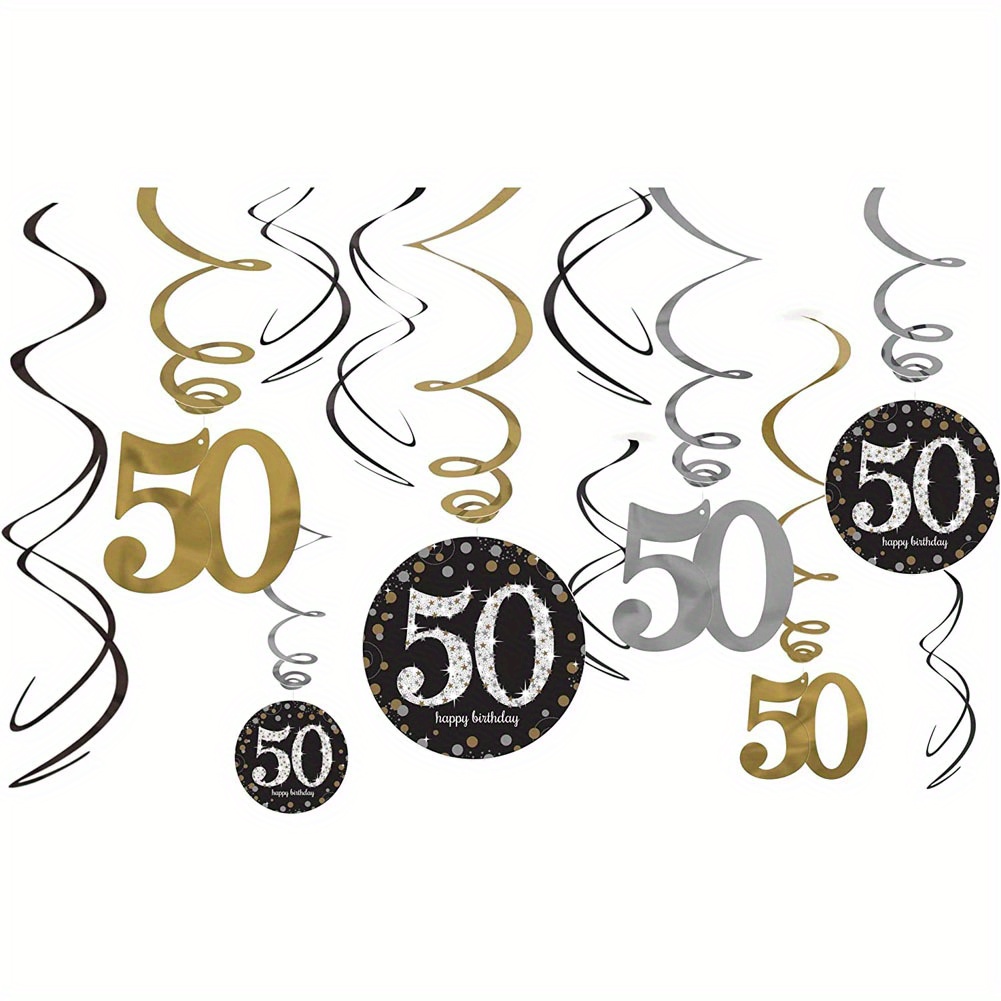 Set 30° 40° 50° Anni Decorazione Compleanno Ciondolo A - Temu