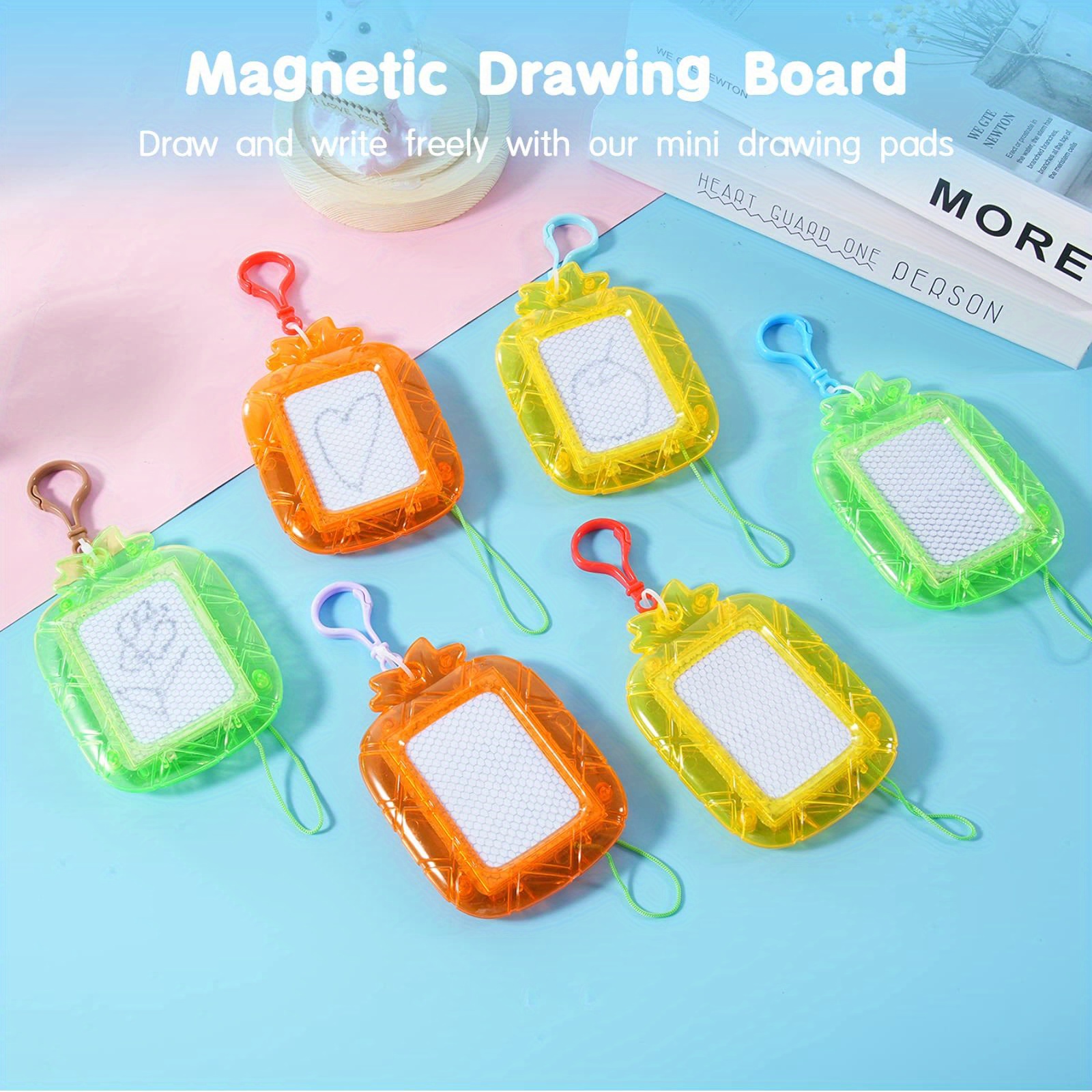 Mini Magnetic Drawing Board For Kids Backpack Keychain Drawing Boards,  Erasable Doodle Board Drawing Mini Sketch Pad Set Party Favors & Art  Supplies- Goodie Bag Fillers & Classroom Prizes Gift - Temu