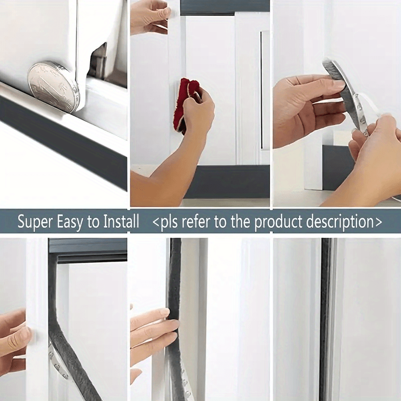 Weather Peel Door Seal Strong Bond Door and Window Insulation