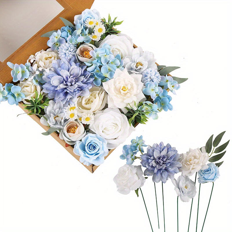 Juego de jarrones de flores artificiales para decoración del hogar,  conjunto de floreros blancos de serie rosa, regalo para evento, fiesta y  amigo, envío gratis - AliExpress