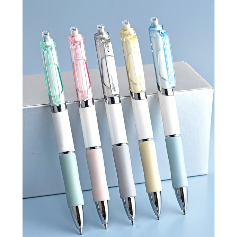  WY WENYUAN Cute Pens, Pastel Ballpoint Pens Bulk, Fine Point  Smooth Writing , Colorful Best Gift Pens, Black Ink 1.0 mm Journaling Pens  Office Supplies for Women & Men, Note