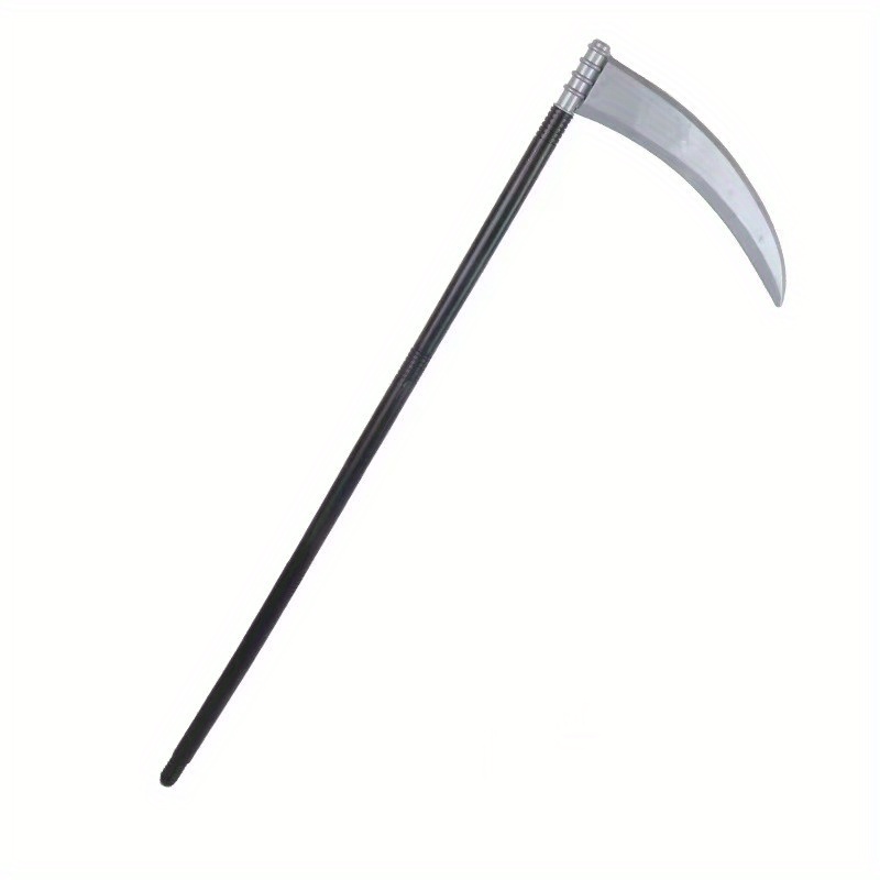 Halloween Grim Reaper Sickle Axe Plastic Weapon Decoration - Temu