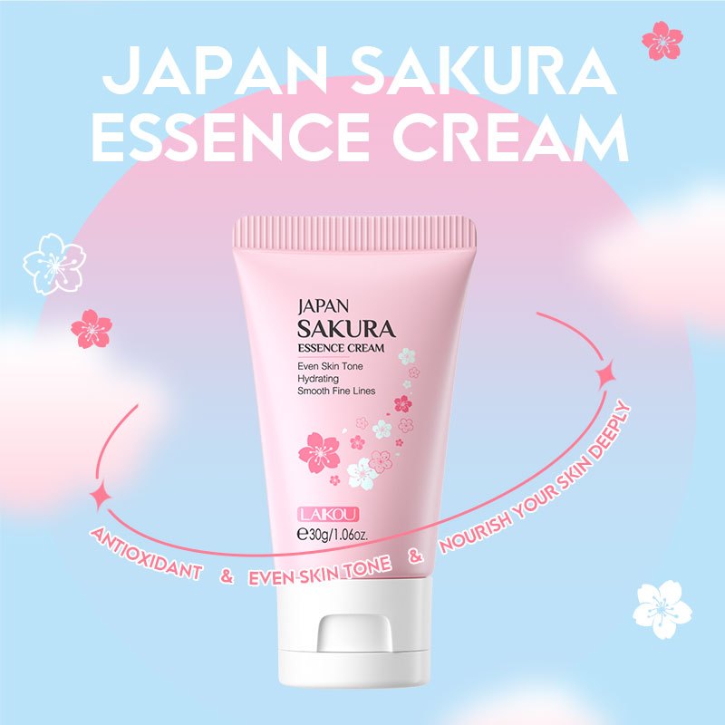 * Japan Sakura * Cream 30g/1.06oz. Even Skin Tone Skin Rejuvenating  Moisturizer