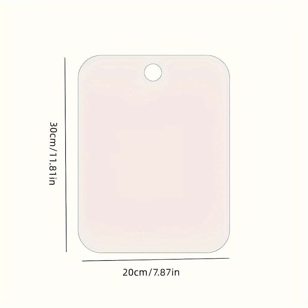 Acrylic Shower Mirror Men's Shaving Mirror Frameless Skincare Mirror