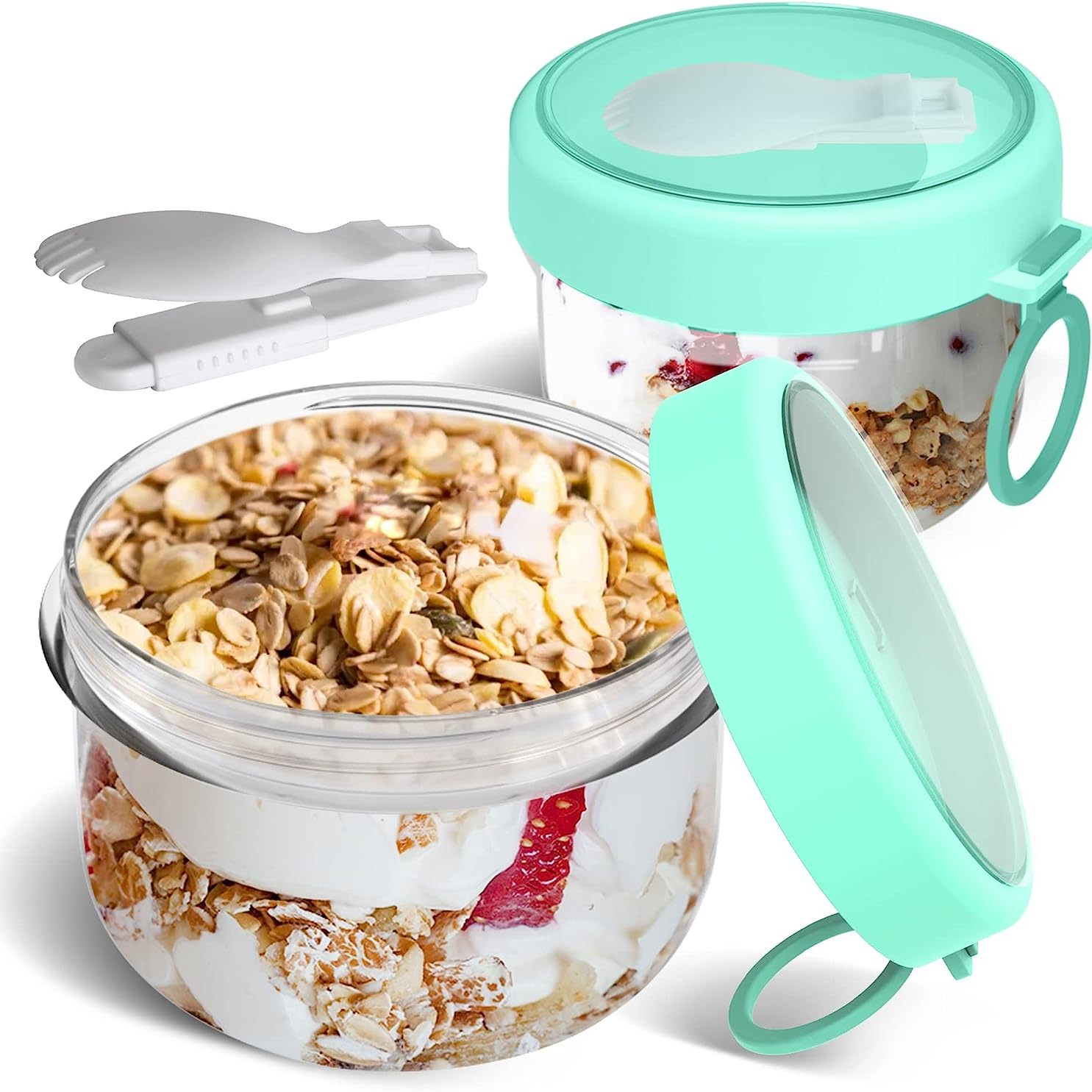 Leak Proof Food Jar Portable Breakfast Cups