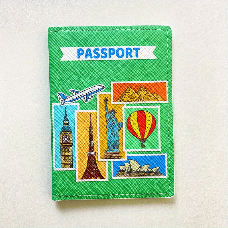 Funda para pasaporte, funda para viaje de vacaciones