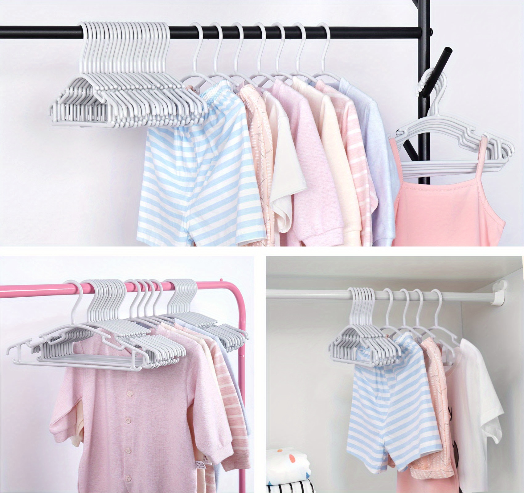 Gray Baby Hanger Baby Clothes Hangers Infant Hangers - Temu