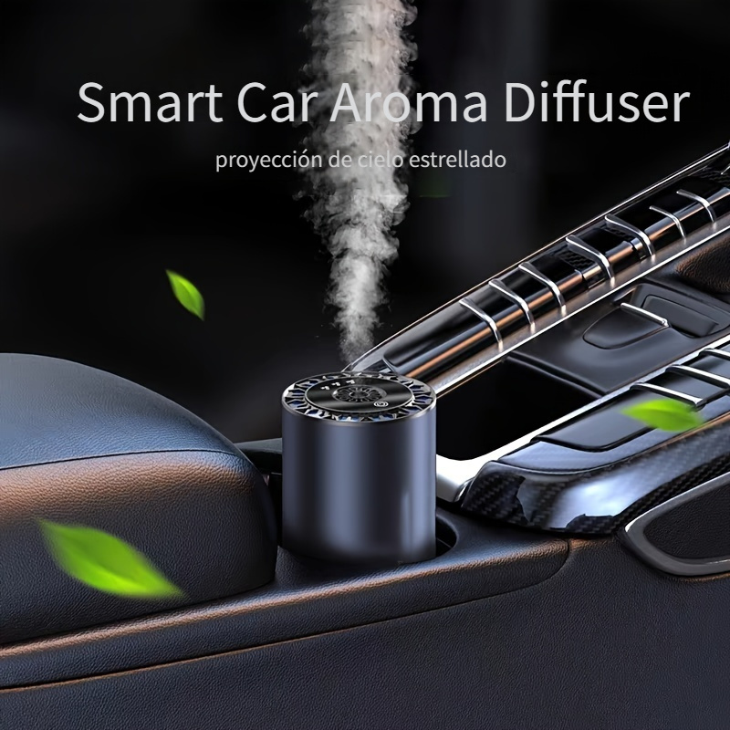 Baseus-difusor para coche, humidificador, purificador de aire automático,  ambientador aromático con luz LED para Aroma para coche, difusor de  aromaterapia