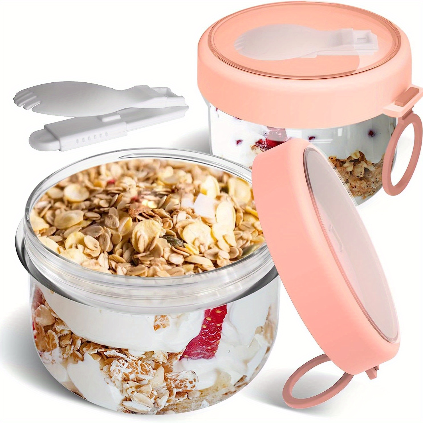 Leak Proof Food Jar Portable Breakfast Cups