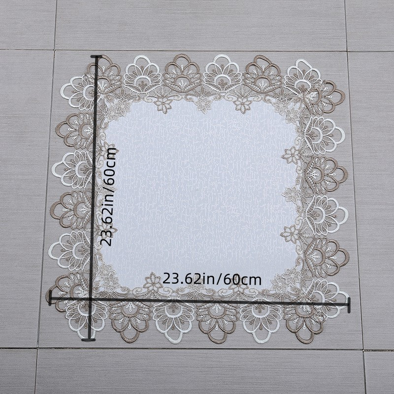 Mantel de mesa impermeable con estampado de Datura bohemio moderno,  decoración de boda, mantel Rectangular para mesa de café, Mantel Banban  LingWen 9024715767882