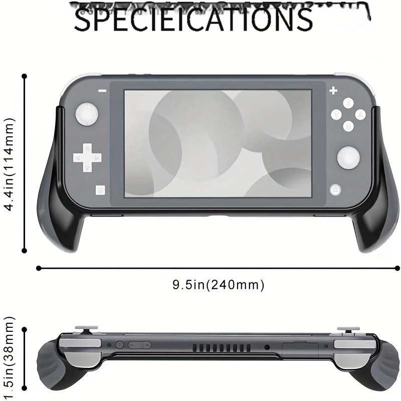 Switch Lite用グリップケース ハンドグリップハンドル人間工学に基づい