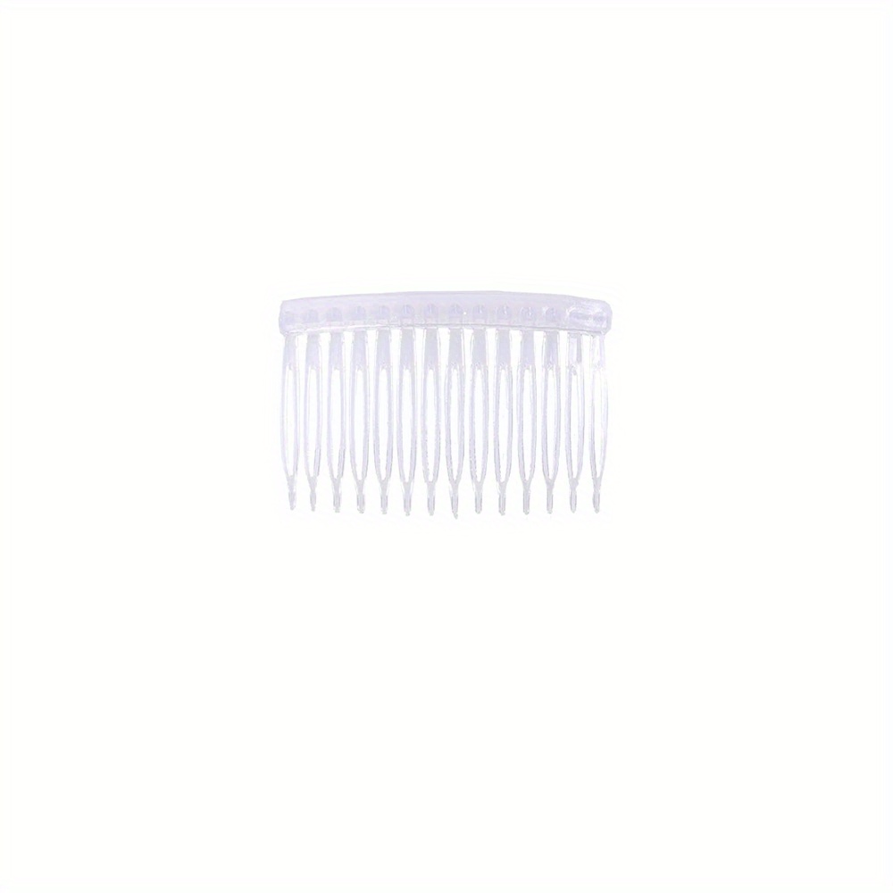 French Style Hair Side Combs Metal Twists Hair Insert Combs Wedding Bridal  Veil Comb Hair Accessories - Temu