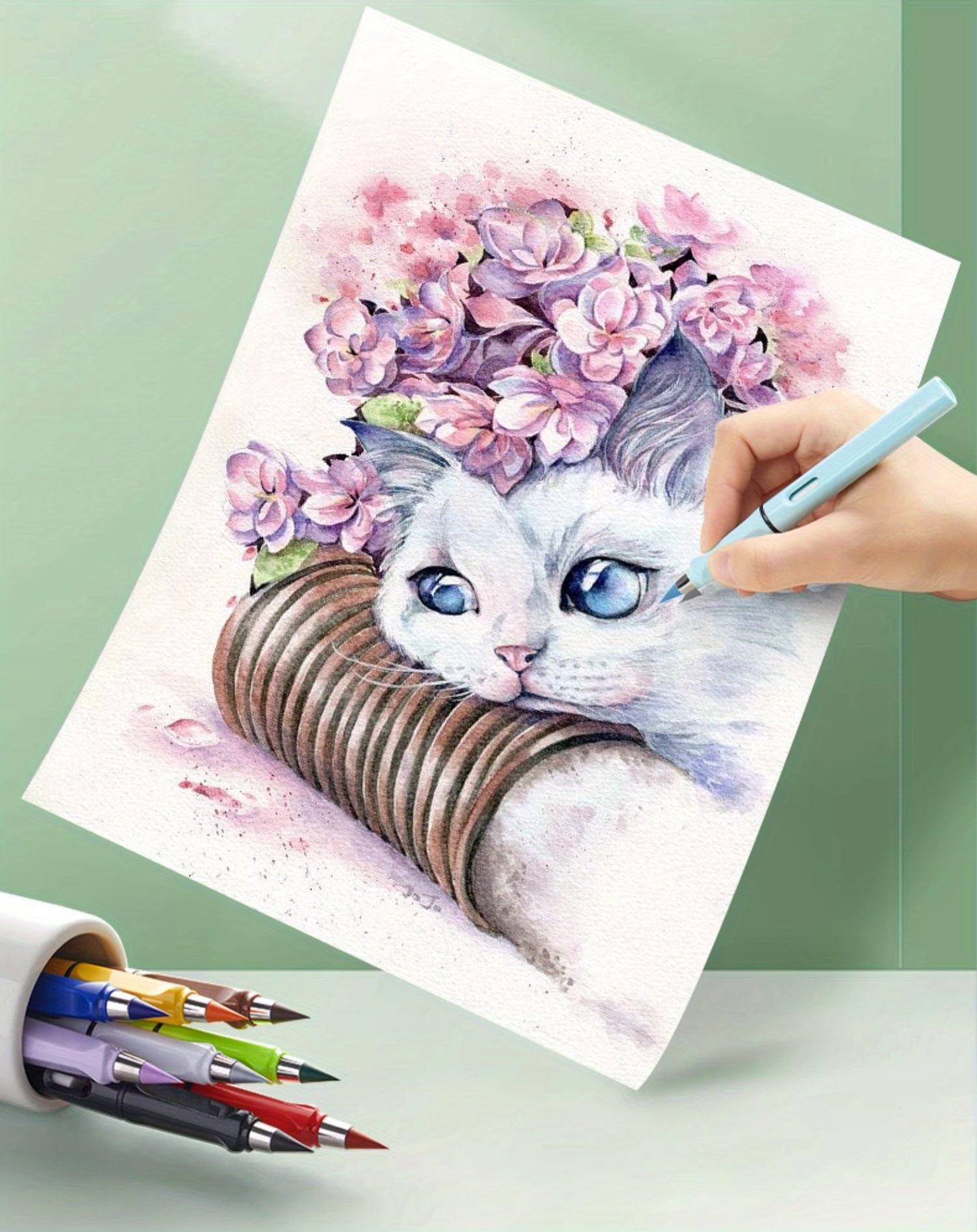 Colored Pencils Kit Colored Permanent Pencils Colors Pencil Temu