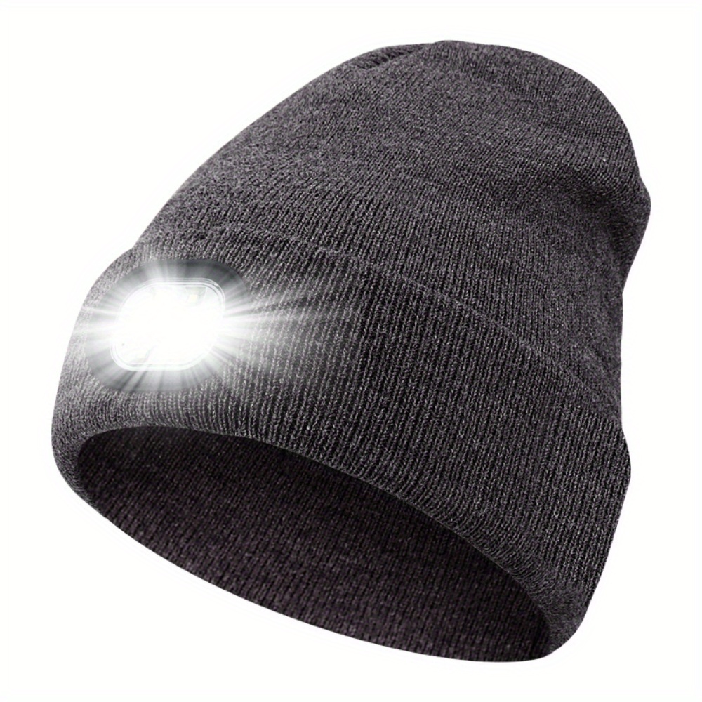 1pc Enfants USB Rechargeable LED Lumière Casquette Chapeau - Temu France