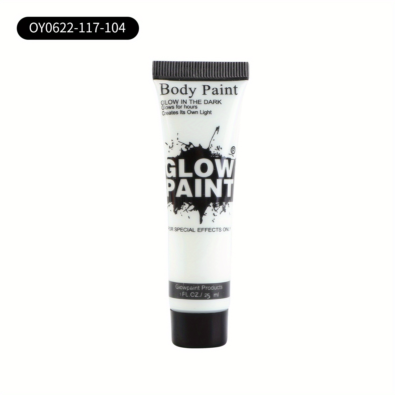 Glow In The Dark Uv Neon Face Paint Uv Glow Blacklight Body - Temu