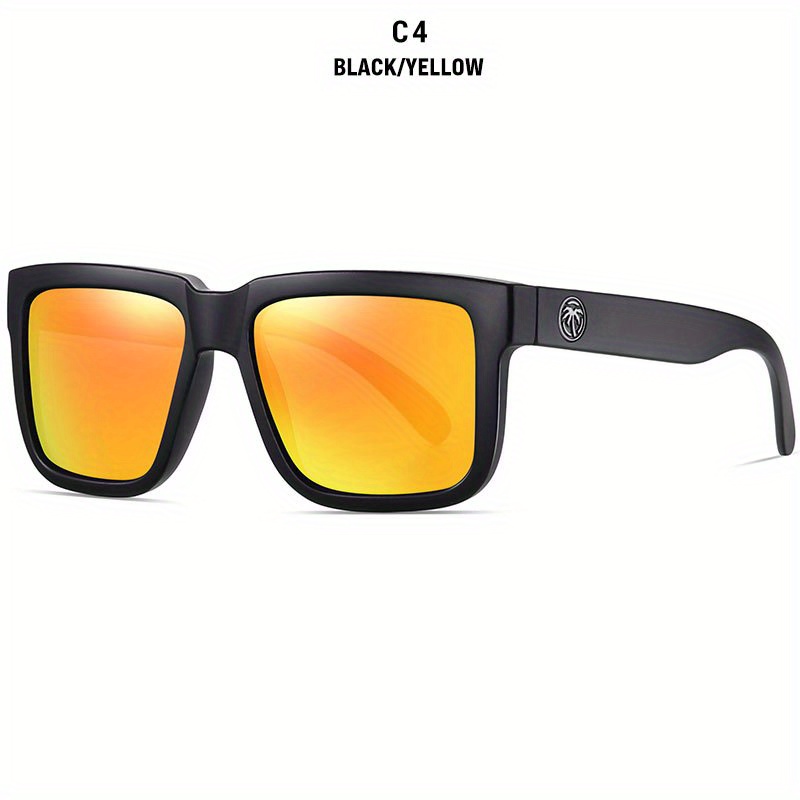 Mens Sunglasses Polarized Sport Glasses For Golf Fishing Driving Metal  Frame Sun Glasses 8729 Black