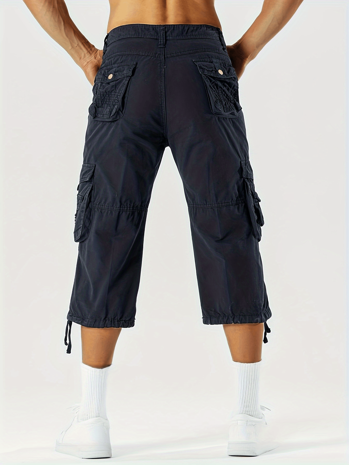 Jophufed Men's Pants Short Pants Made Of Pure Cotton Fabric Are Thin And  Breathable