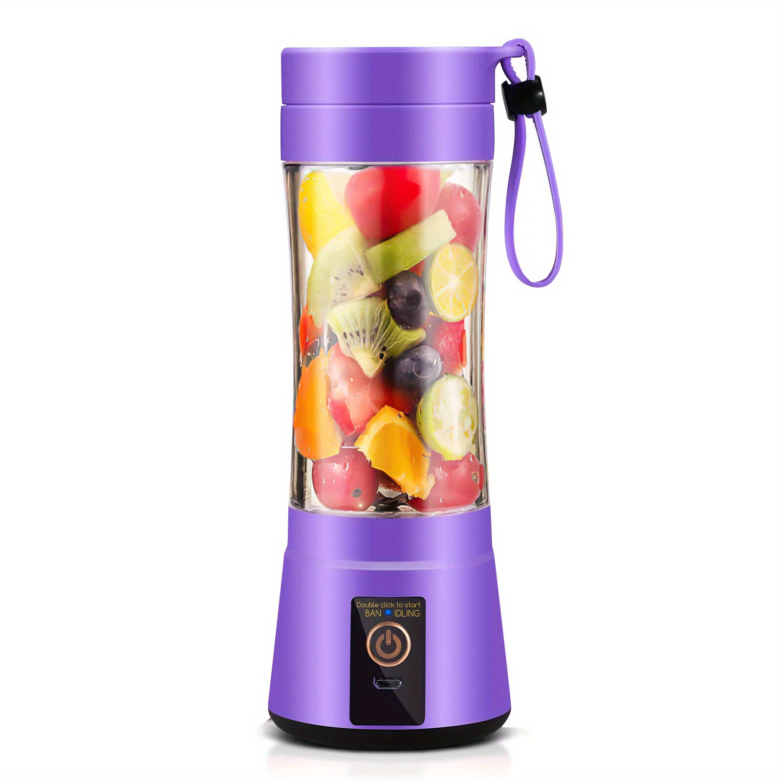 Usb Rechargeable Mini Blender With 10 Blades Portable - Temu