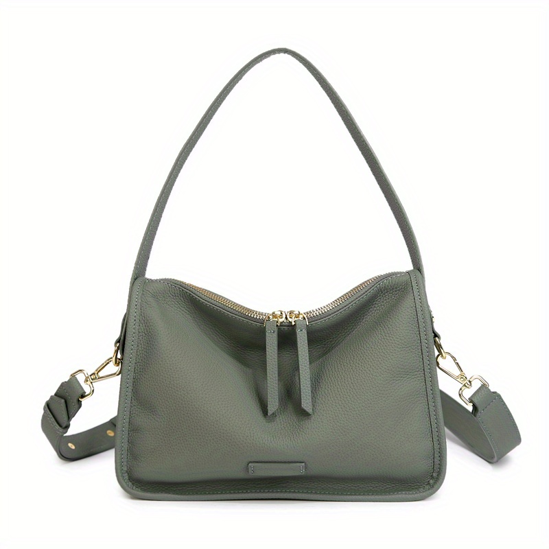 Women's Leather Crossbody Shoulder Purse for Everyday Use