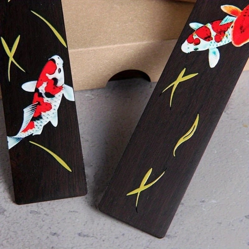 Raven Wood Bookmark with Tassel Eco-Friendly Fine Art - SymbiOp Garden Shop