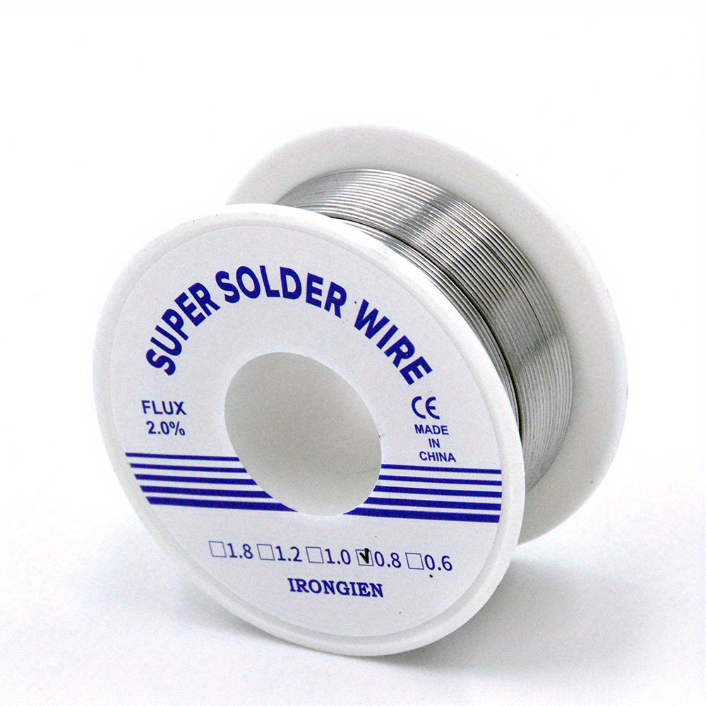 0.6mm Tin Lead Tin Wire Solder Welding Solder Spool Reel 100g Soldering Tool