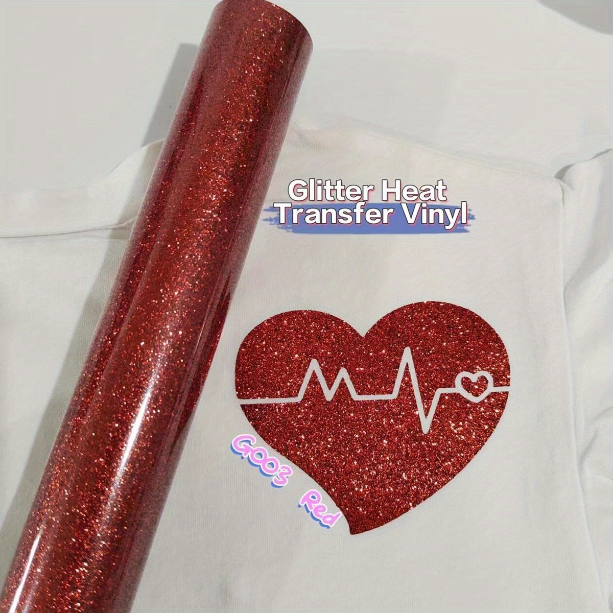 A4 Glitter Heat Transfer Vinyl Powder Diy Flim - Temu Lithuania