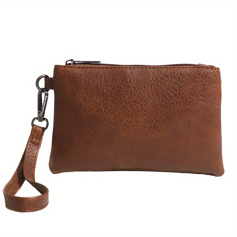 Vegan Leather Clutch Purse