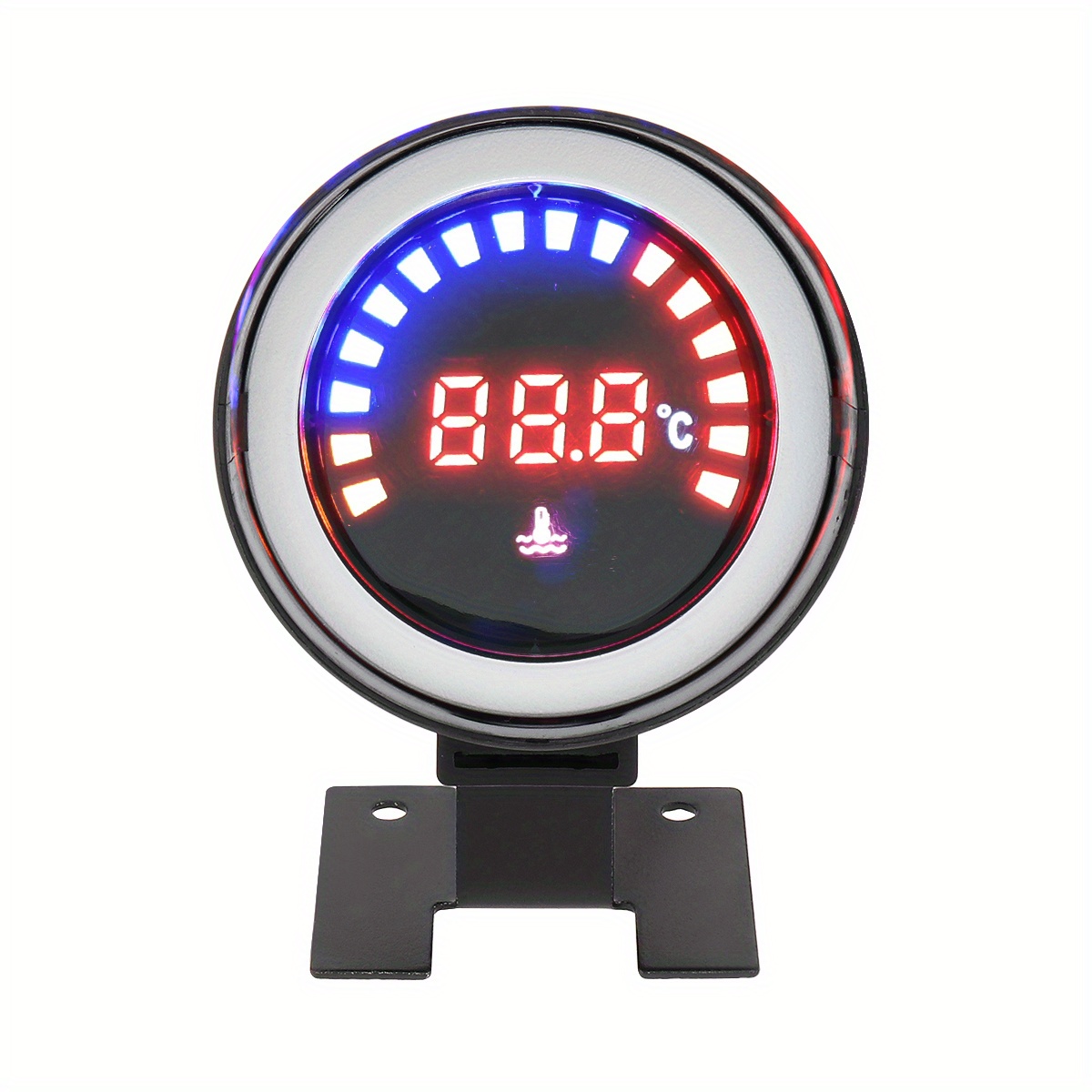 Water Temp Gauge Digital LED Temperature Car Motorcycle Meter Sensor  Universal U
