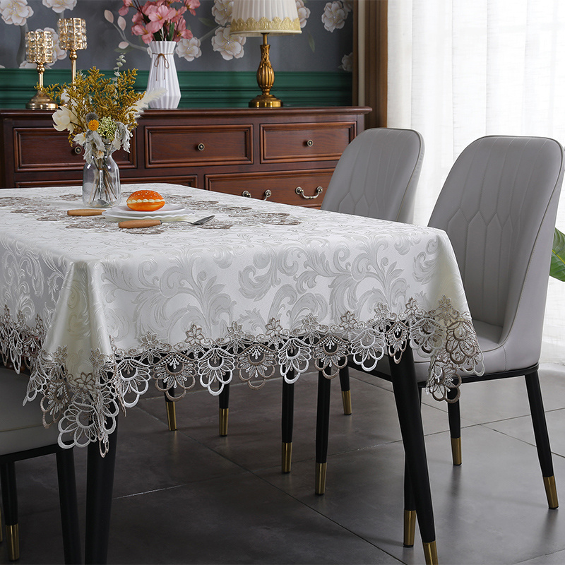 mantel mesa rectangular mesa comedor Mantel impermeable con patrón de café,  decoración de fiesta de boda, Rectangular, textil para el hogar, Decoración  de cocina - AliExpress