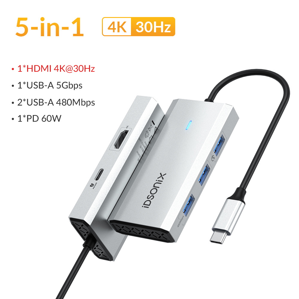 Usb C Hub Multiport Type C Docking Station Adapter - Temu