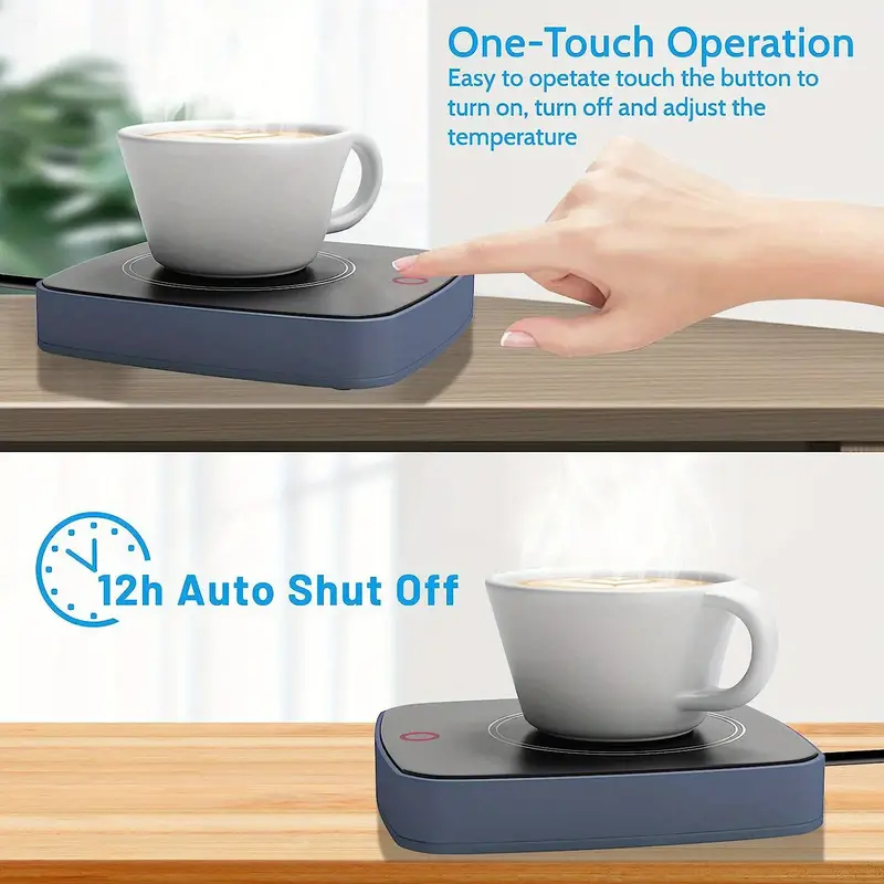 Coffee Cup Warmer, Smart Coffee Mug Warmer For Desk Home Office