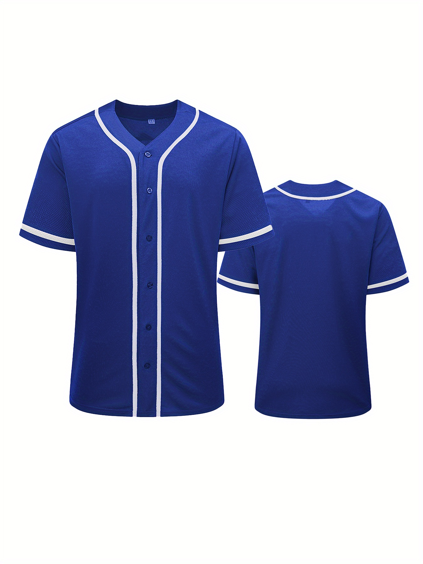 Men's Number 18 Baseball Jersey, Retro Classic Baseball Shirt, Breathable  Embroidery Button Up Sports Uniform For Training Competition Party - Temu