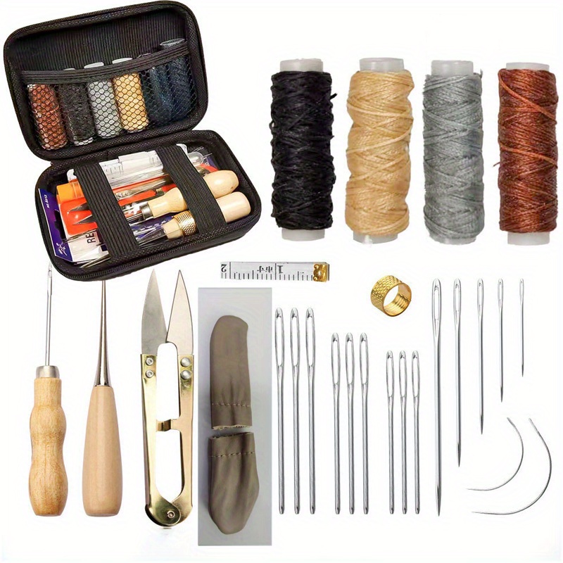  41 PCS Leather Upholstery Repair Kit, Leather Working