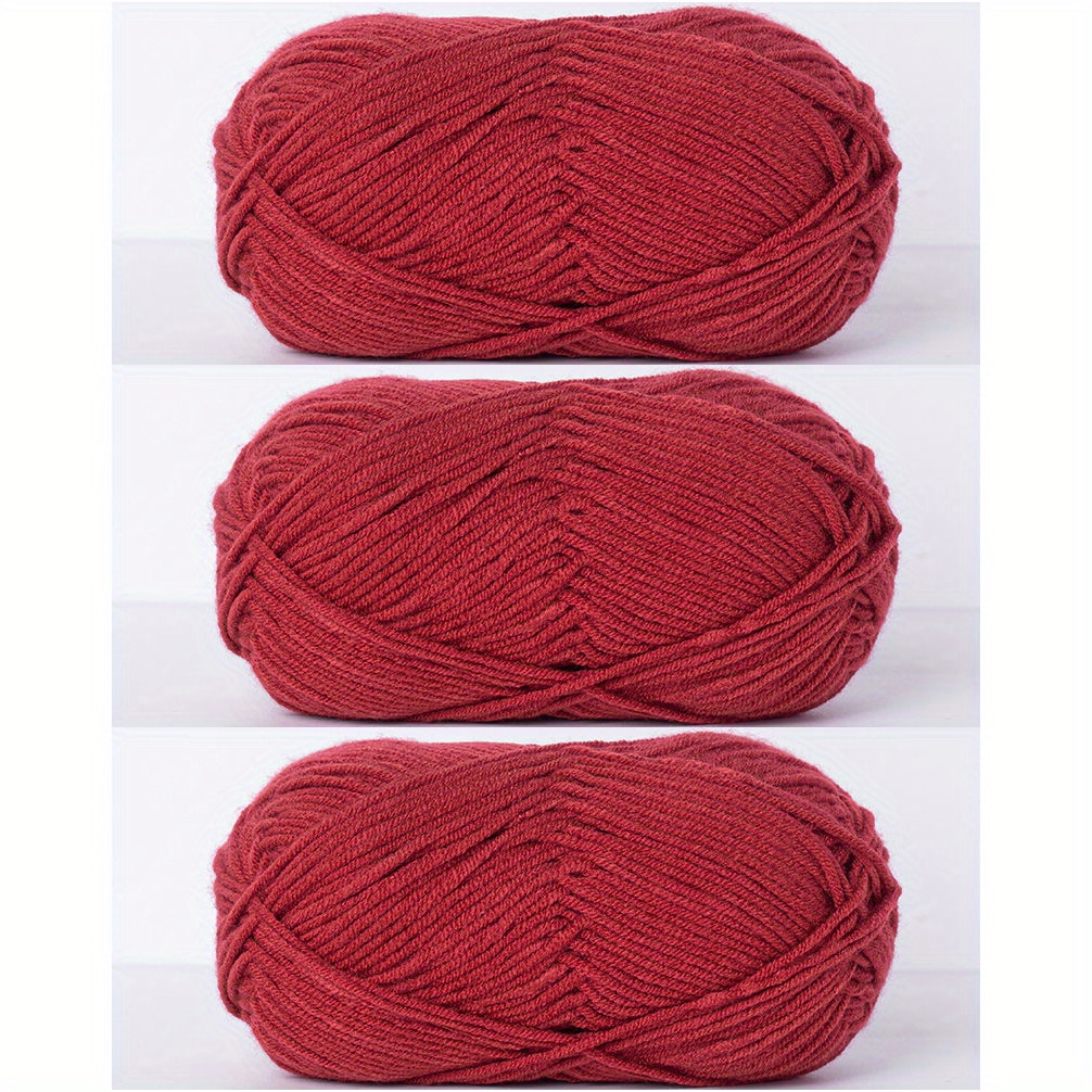 Red Yarn - Temu