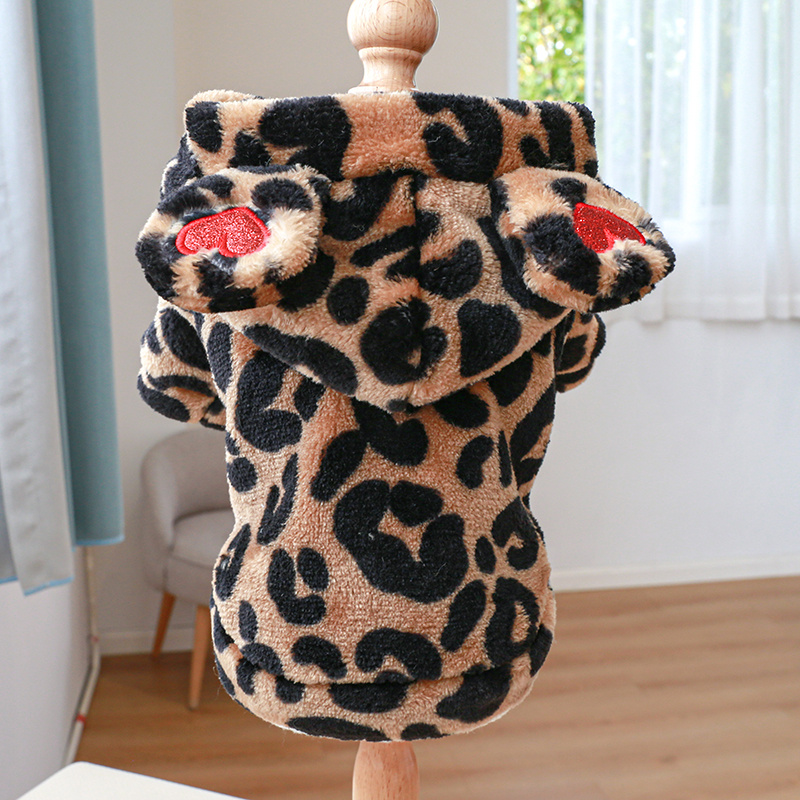 Dog leopard costume best sale