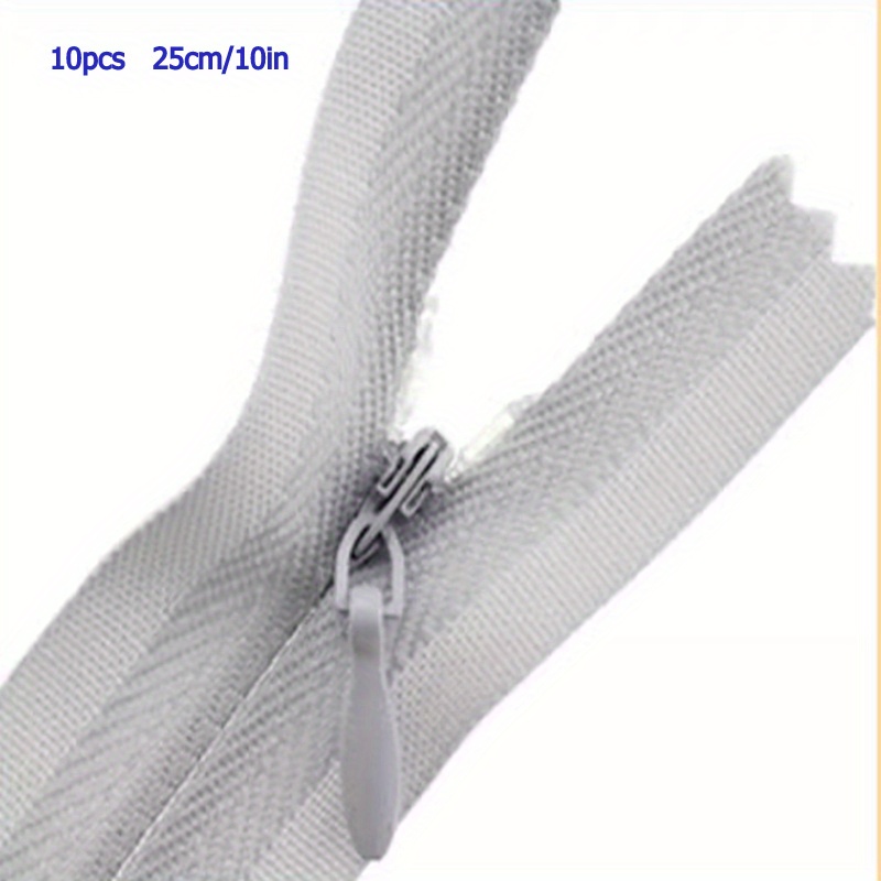 Nylon Invisible Zippers Sewing For Tailor Sewing Crafts - Temu
