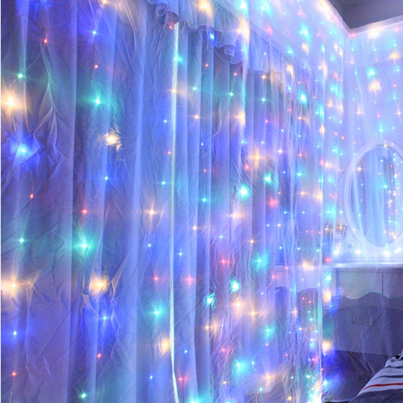 WREESH a mené des lumières décoratives de chambre à coucher à la maison de  guirlande lumineuse lumières de mariage de vacances 