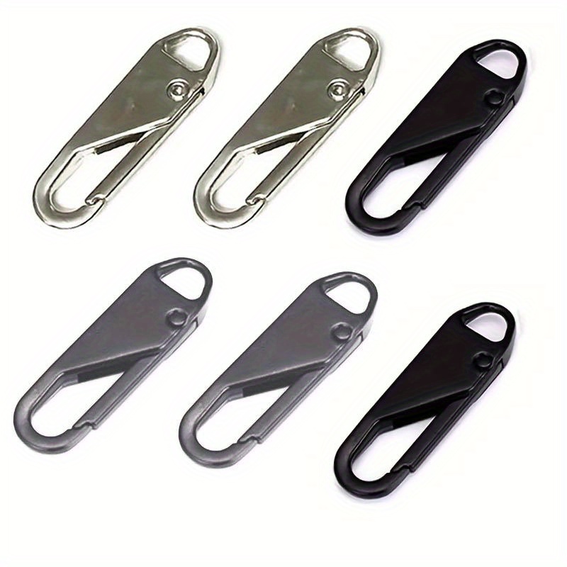 Zipper Pull Replacement 4 Style Zipper Pull Tabs For Zipper Replacement To  Luggage Clothing Jackets Backpacks Boots Purse Coat - Temu