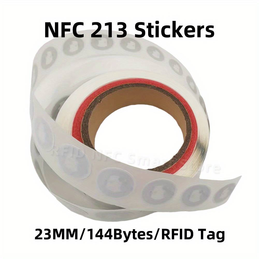 13.56 MHz NTAG213 144Byte Sticker NFC Tag 