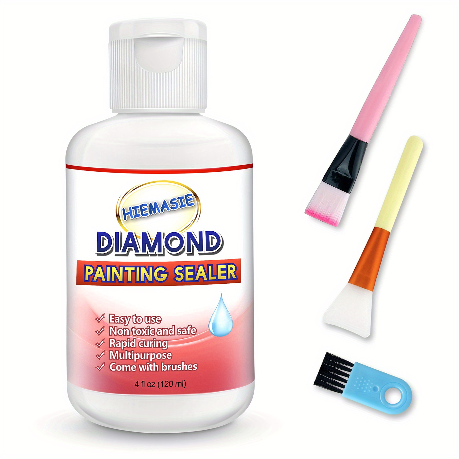 audeanor diamond painting sealer,5d diamond painting glue 120ml