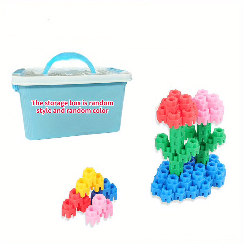 Children's plastic hot sale building blocks