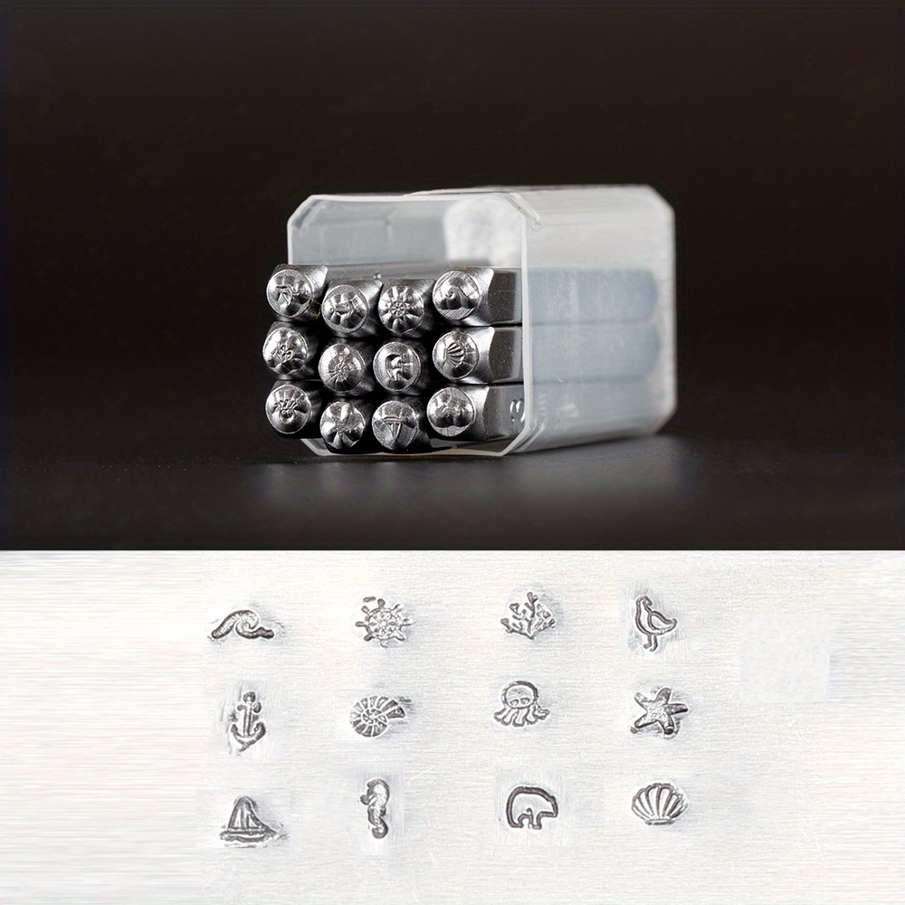 The Hobbyworker Metal Stamping Kit Crystals Setter Stamping - Temu