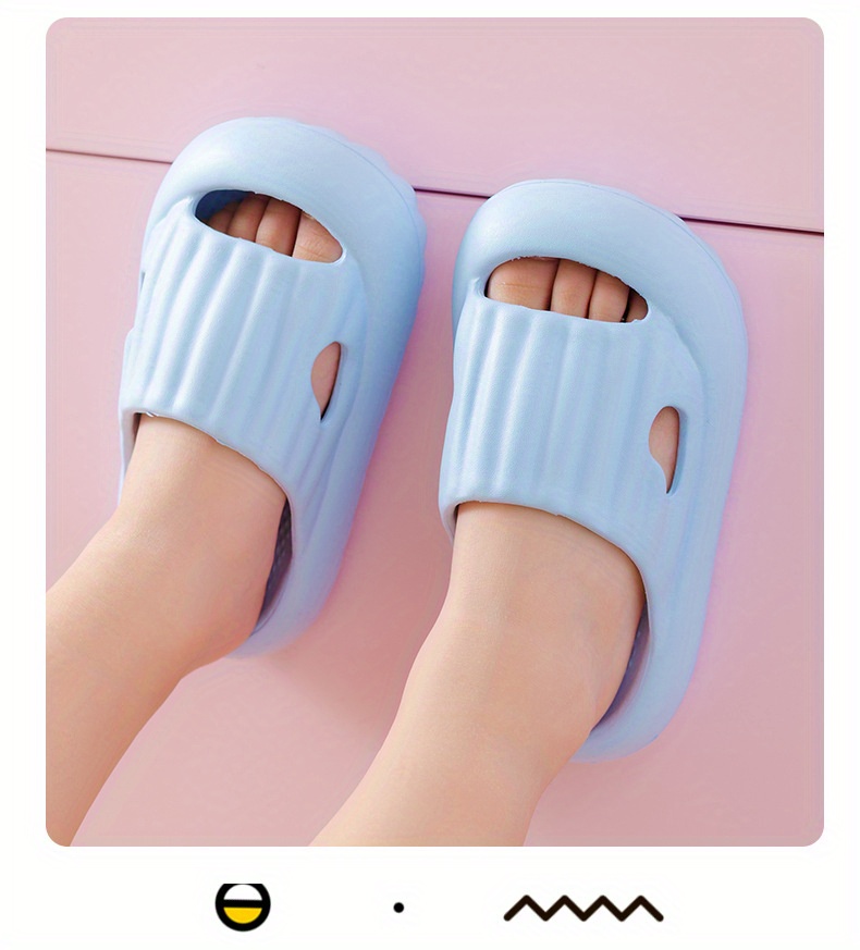 Boys Girls Lightweight Non-Slip Open Toe Slides For Infant Toddlers, Summer