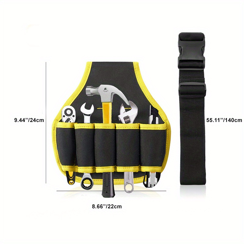 JAKAH New Electrician Waist Tool Bag Belt Tool Pouch Utility Kits Holder  With Pockets Y200324177x From Bgyhq, $40.85