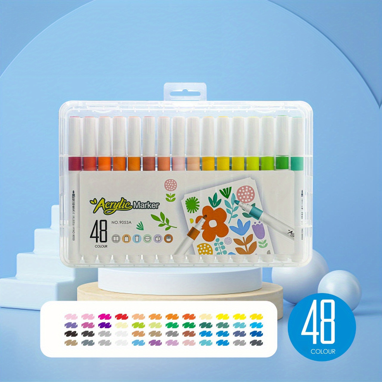 art supplies 12/24/36 colors toddler markers