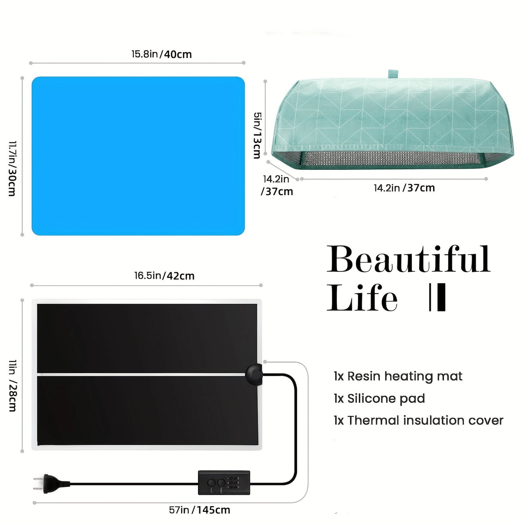 Lightweight Resin Heating Mat Quick Resin Dryer Mat Silicone Material for  Resin Dropshipping - AliExpress