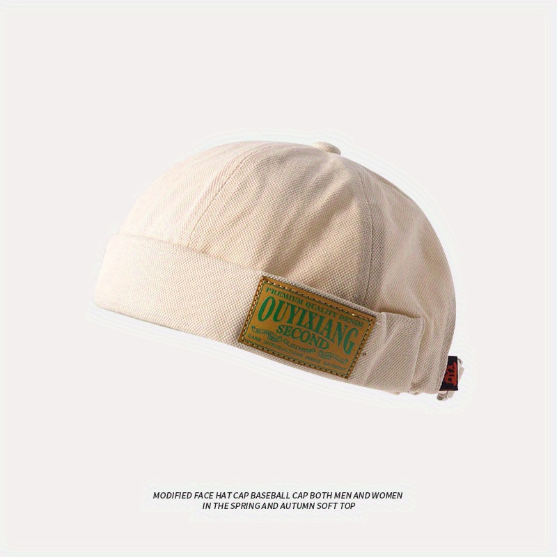 Men's Hip Hop Melon Hat Vintage Beanie