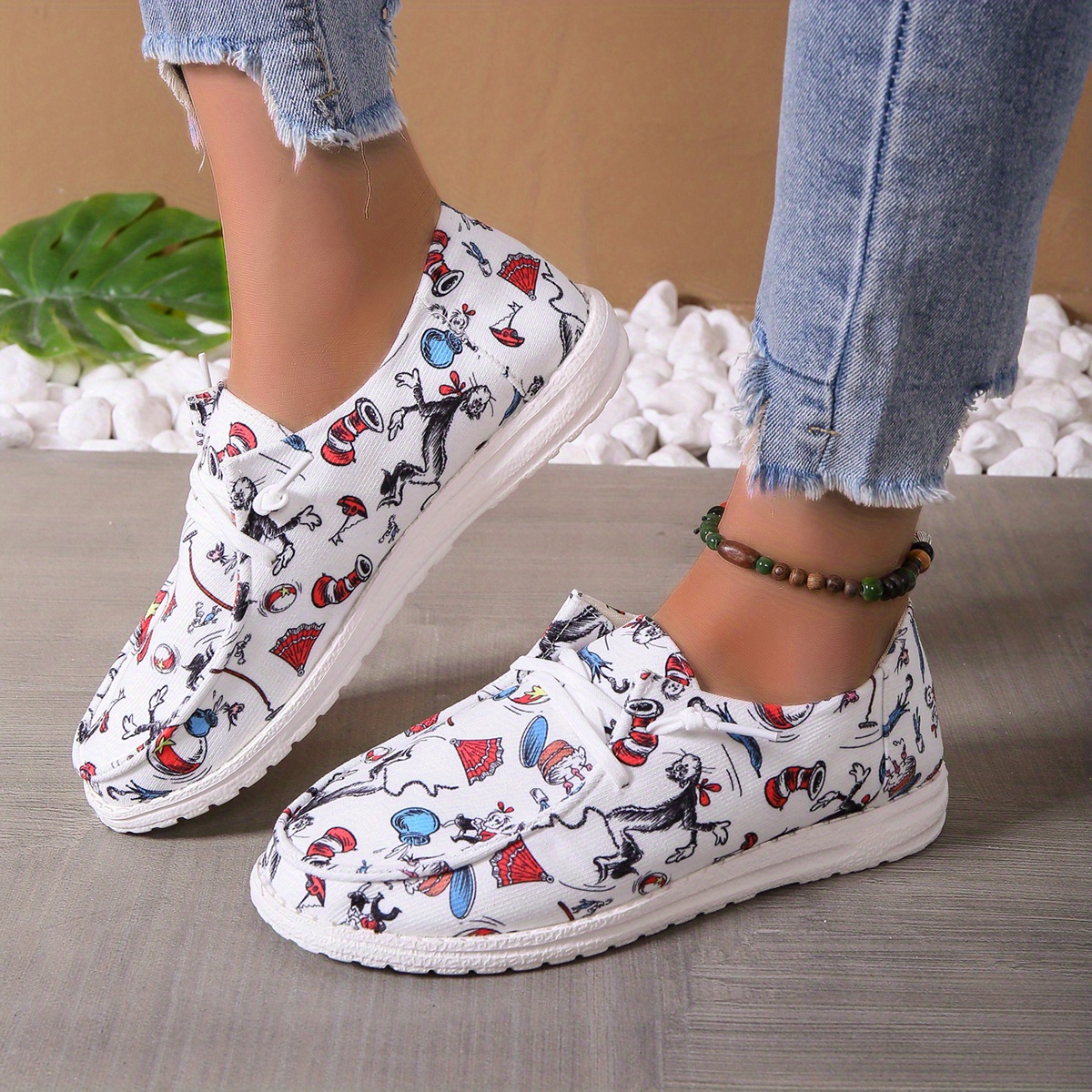 Dressy top canvas shoes